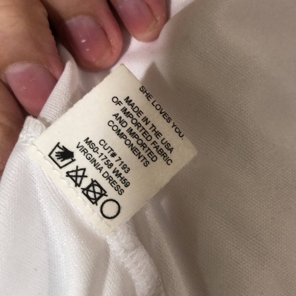 NWOT Show me Your Mumu Virginia white mini dress XS - Picture 10 of 11